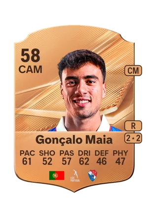 Gonçalo Maia - 58 - Rare EA FC 27 card
