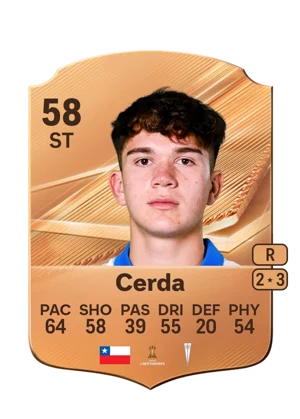 Cerda - 58 - Rare EA FC 27 card