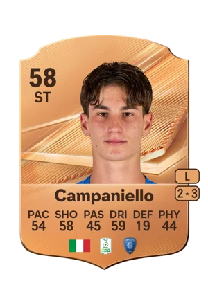 Campaniello - 58 - Rare EA FC 27 card