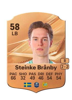 Steinke Brånby - 58 - Rare EA FC 27 card