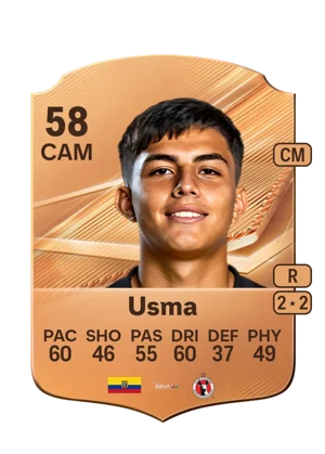 Usma - 58 - Rare EA FC 27 card