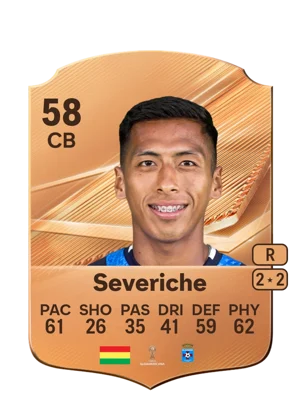 Severiche - 58 - Rare EA FC 27 card