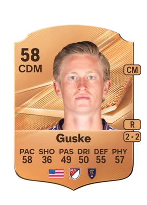 Guske - 58 - Rare EA FC 27 card