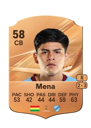 Mena - 58 - Rare EA FC 27 card
