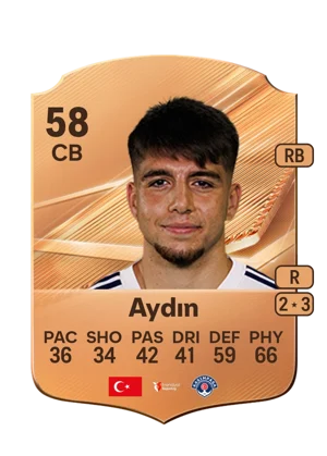 Aydın - 58 - Rare EA FC 27 card
