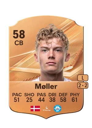 Møller - 58 - Rare EA FC 27 card