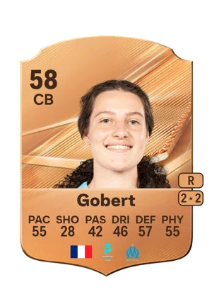 Gobert - 58 - Rare EA FC 27 card