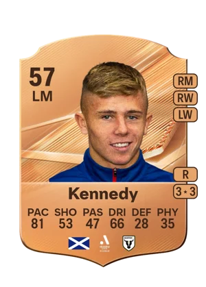 Kennedy - 57 - Rare EA FC 27 card