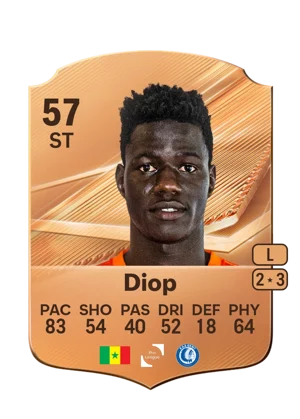 Diop - 57 - Rare EA FC 27 card