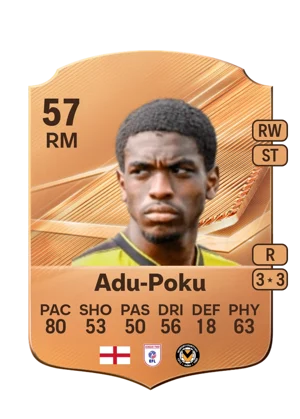 Adu-Poku - 57 - Rare EA FC 27 card
