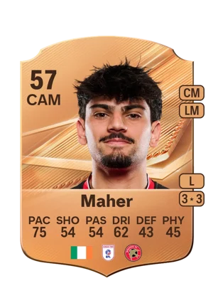 Maher - 57 - Rare EA FC 27 card