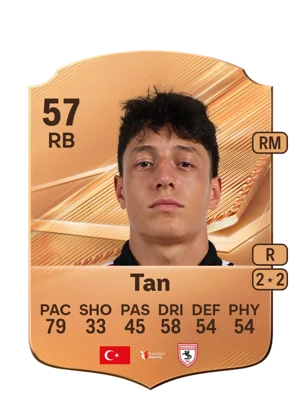 Tan - 57 - Rare EA FC 27 card