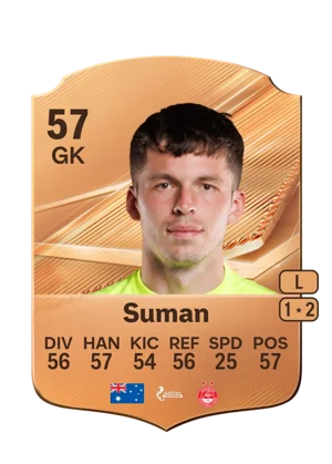 Suman - 57 - Rare EA FC 27 card