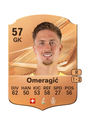 Omeragić - 57 - Rare EA FC 27 card