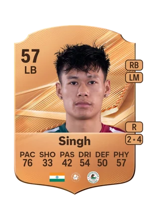 Singh - 57 - Rare EA FC 27 card