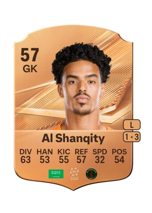Al Shanqity - 57 - Rare EA FC 27 card