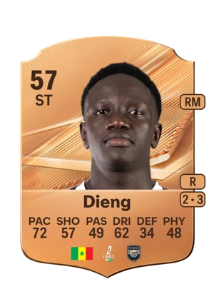 Dieng - 57 - Rare EA FC 27 card