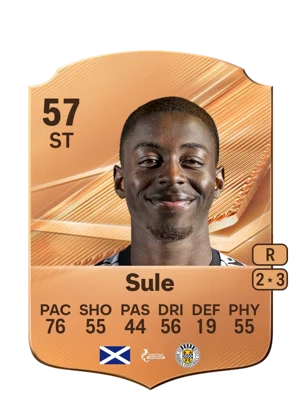 Sule - 57 - Rare EA FC 27 card