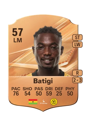 Batigi - 57 - Rare EA FC 27 card