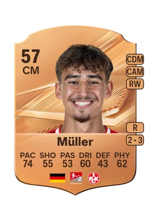 Müller - 57 - Rare EA FC 27 card