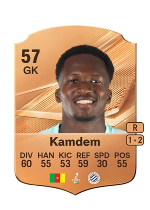 Kamdem - 57 - Rare EA FC 27 card