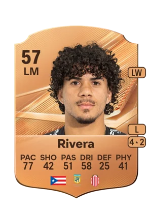 Rivera - 57 - Rare EA FC 27 card