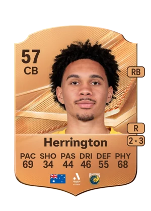 Herrington - 57 - Rare EA FC 27 card