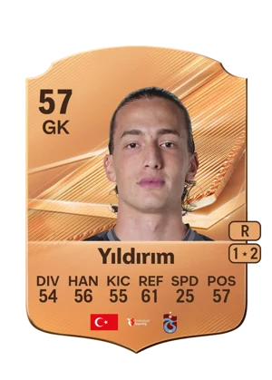 Yıldırım - 57 - Rare EA FC 27 card