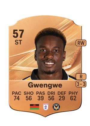 Gwengwe - 57 - Rare EA FC 27 card