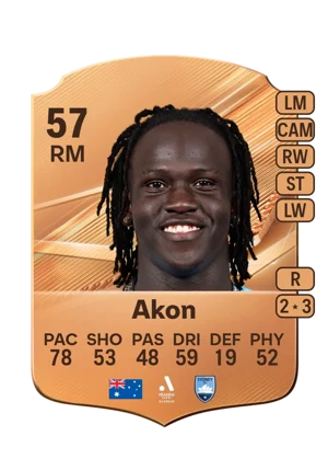 Akon - 57 - Rare EA FC 27 card