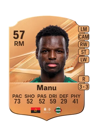 Manu - 57 - Rare EA FC 27 card