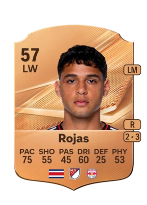 Rojas - 57 - Rare EA FC 27 card