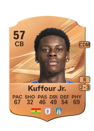 Kuffour Jr. - 57 - Rare EA FC 27 card