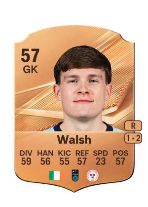 Walsh - 57 - Rare EA FC 27 card