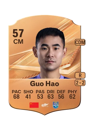 Guo Hao - 57 - Rare EA FC 27 card