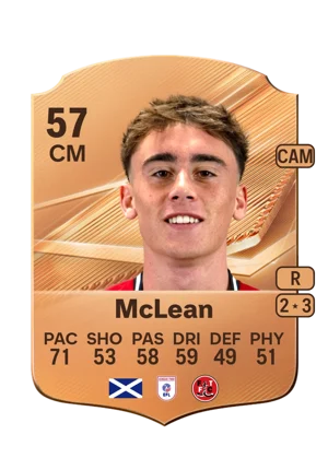 McLean - 57 - Rare EA FC 27 card