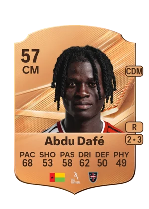 Abdu Dafé - 57 - Rare EA FC 27 card