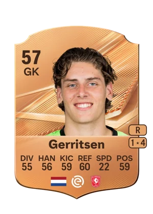 Gerritsen - 57 - Rare EA FC 27 card