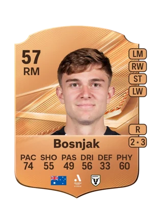 Bosnjak - 57 - Rare EA FC 27 card
