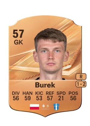 Burek - 57 - Rare EA FC 27 card