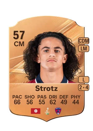 Strotz - 57 - Rare EA FC 27 card