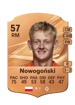 Nowogoński - 57 - Rare EA FC 27 card