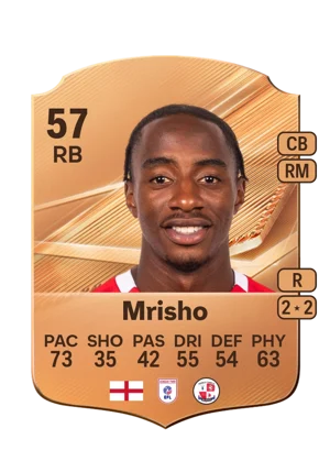 Mrisho - 57 - Rare EA FC 27 card