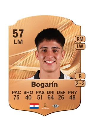 Bogarín - 57 - Rare EA FC 27 card