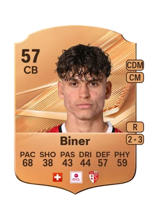 Biner - 57 - Rare EA FC 27 card