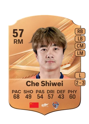 Che Shiwei - 57 - Rare EA FC 27 card