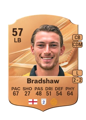 Bradshaw - 57 - Rare EA FC 27 card