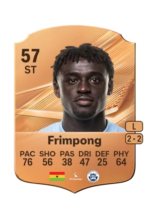 Frimpong - 57 - Rare EA FC 27 card