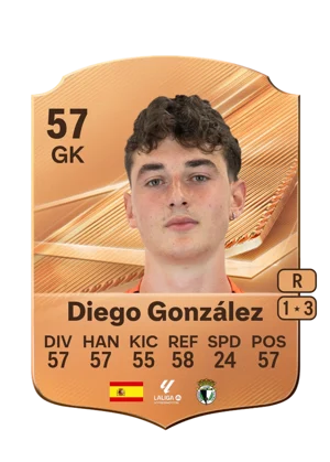 Diego González - 57 - Rare EA FC 27 card