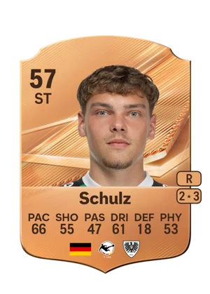 Schulz - 57 - Rare EA FC 27 card